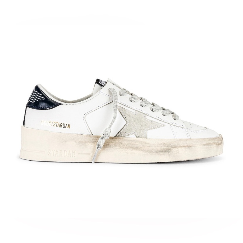 Golden Goose Stardan Sneaker Women White, Ice, Black NIB Auth - Picture 1 of 9